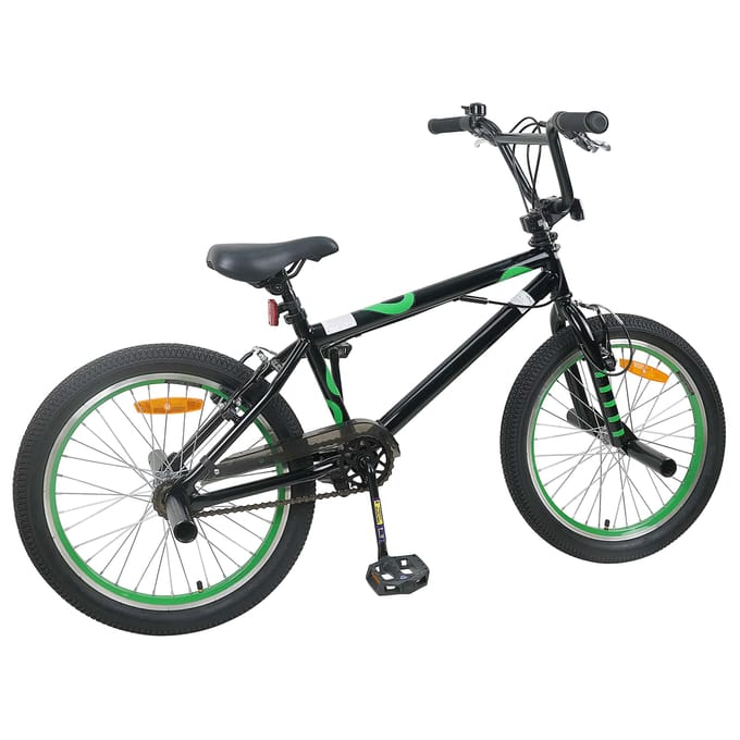 vidaXL - BMX - fiets - 20 - Inch - voor - kinderen - ouder - dan - 9 - jaar - Zwart