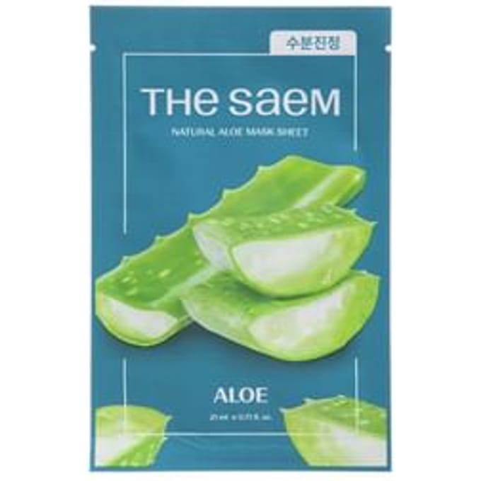 The Saem - Natural Mask Sheet - 27 Types 2025 Version - Aloe