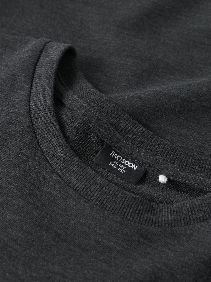 NAME IT - TKNSOX LS SWEAT BRU NOOS - Unisex - Sweaters