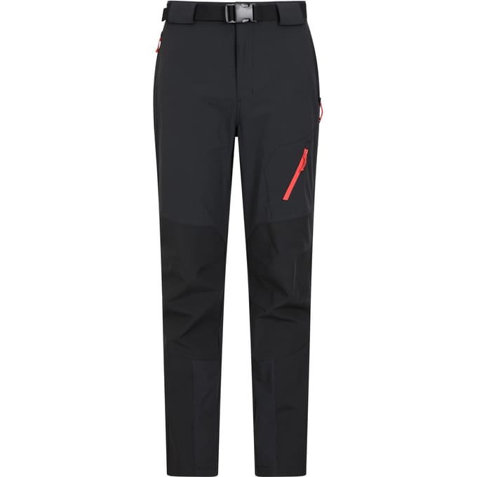 Mountain Warehouse Korte broek voor heren Forest waterafstotend (Zwart)