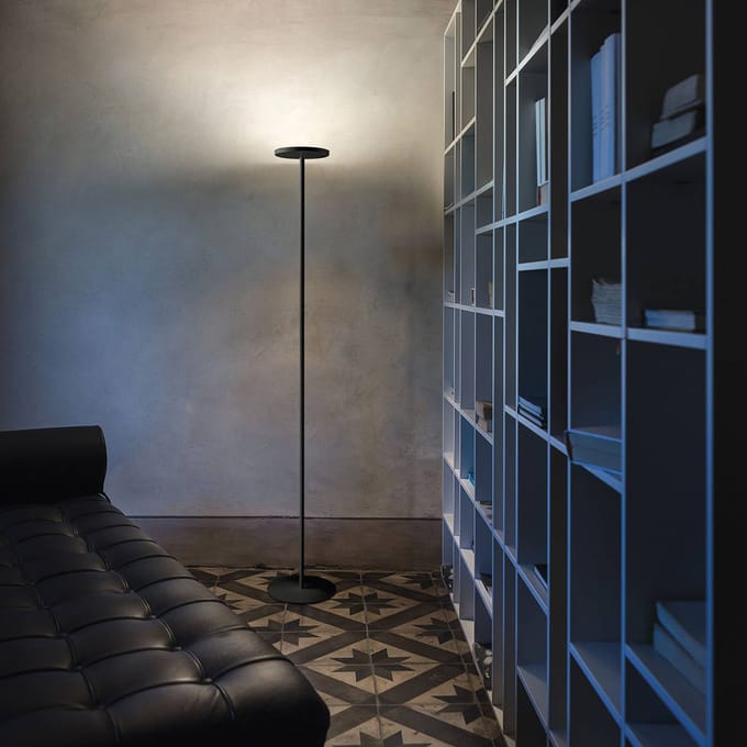 Linea Light LED vloerlamp Joshua in zwart
