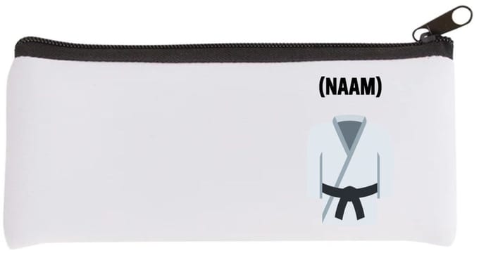 Akyol - karate met eigen naam Etui - Sport - karateka - sport - 20 bij 9 cm