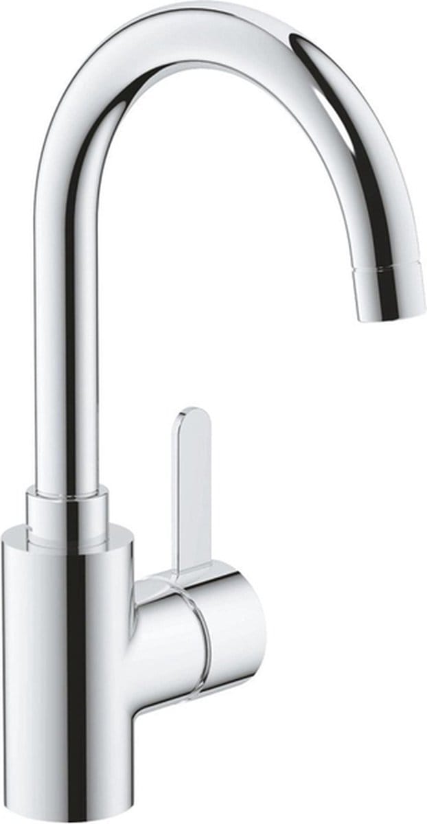 GROHE Eurosmart Cosmopolitan waterbesparende wastafelkraan - L-size - Push-Open Waste - Chroom