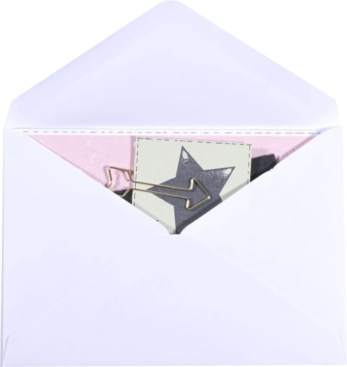Florence Enveloppen van Stevige Kwaliteit, Wit Rechthoek, 25 stuks, 11.4 x 16.2 cm