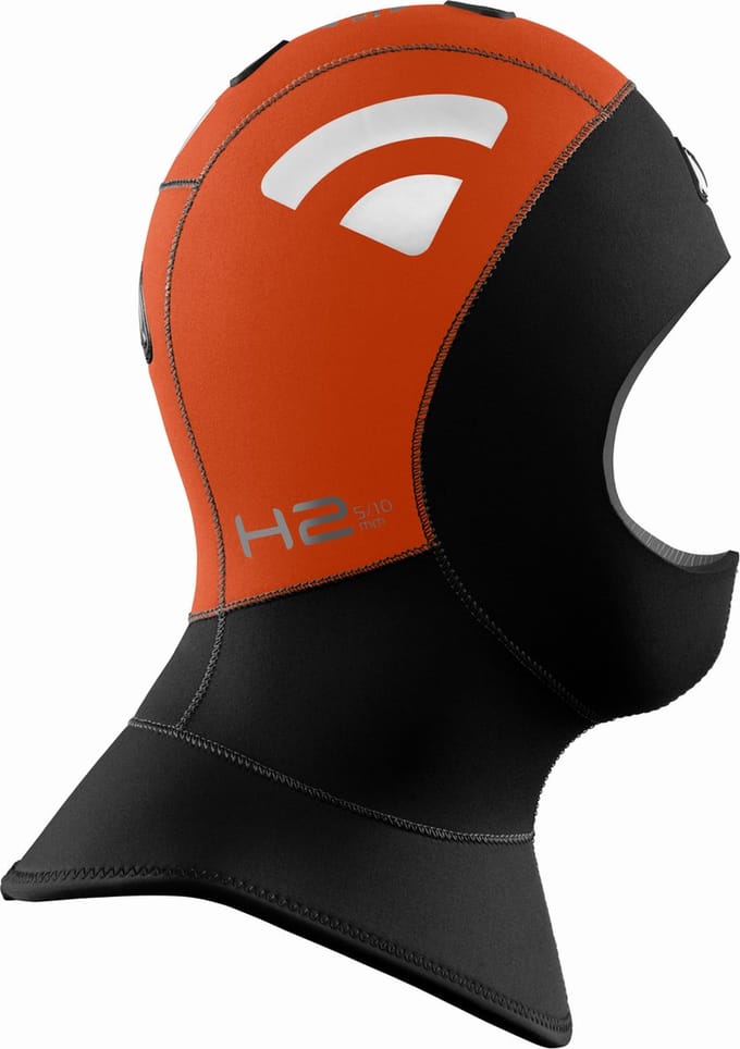 Waterproof H2 Cap - 5/10mm Neopreen - High Visiblity