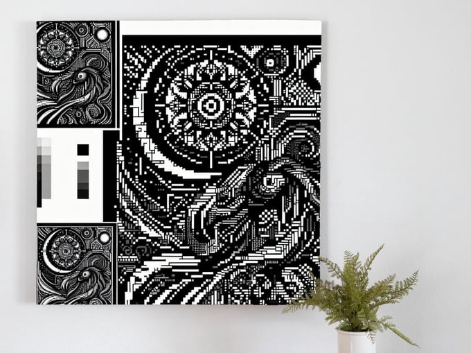 Kunstprint | Wanddecoratie | Canvas | 60 × 60 cm