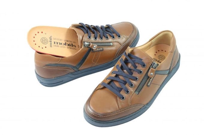 Mobils Veterschoenen - Mobils arnaud chestnut randy veterschoen