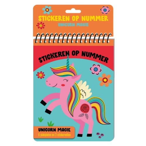 Stickeren Op Nummer - Unicorn Magie - Interstat