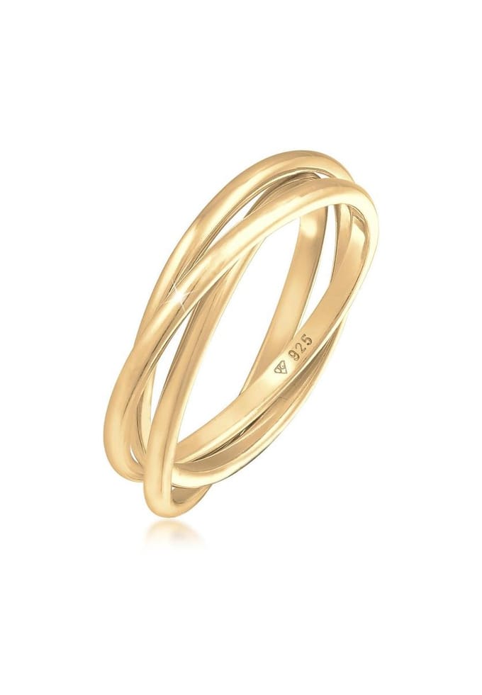 Elli - Dames ring - maat 58 - Goud