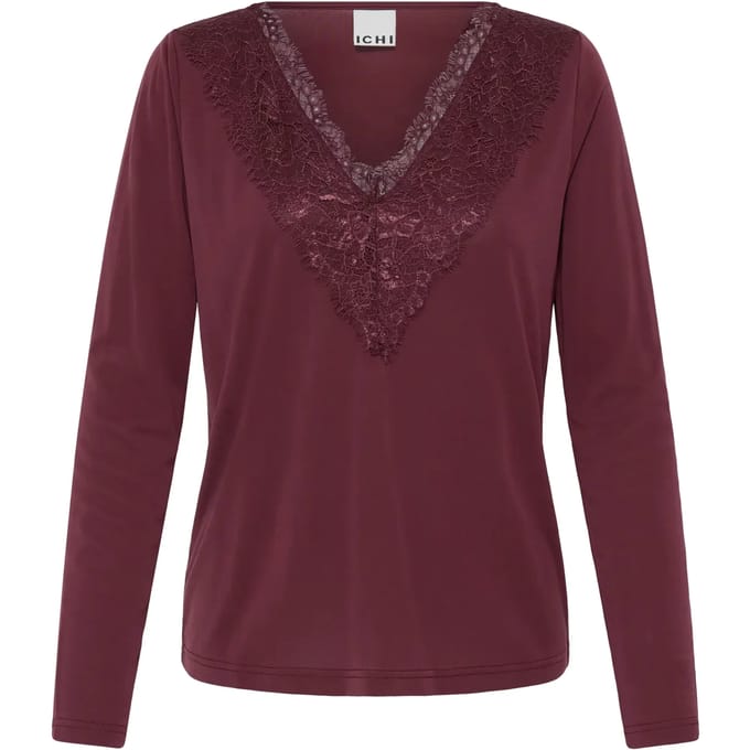 Dames-T-shirt met lange mouwen Ichi IHLike