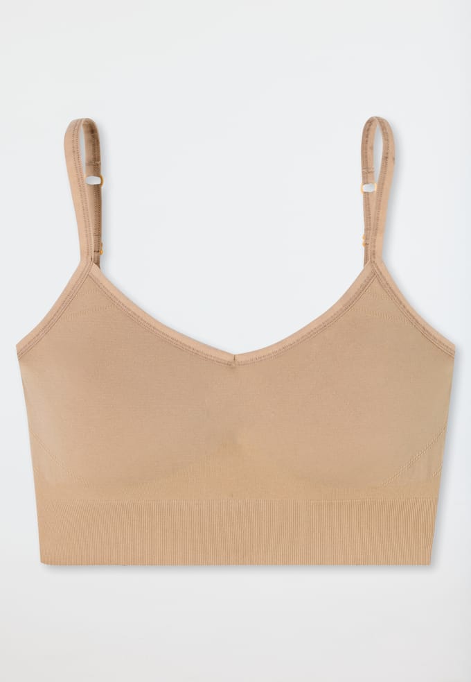 Bustier naadloos verwijderbare pads esdoorn - Casual Seamless S