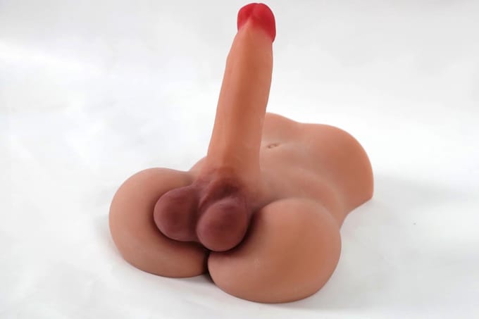 Masturbator met Buigzame Dildo