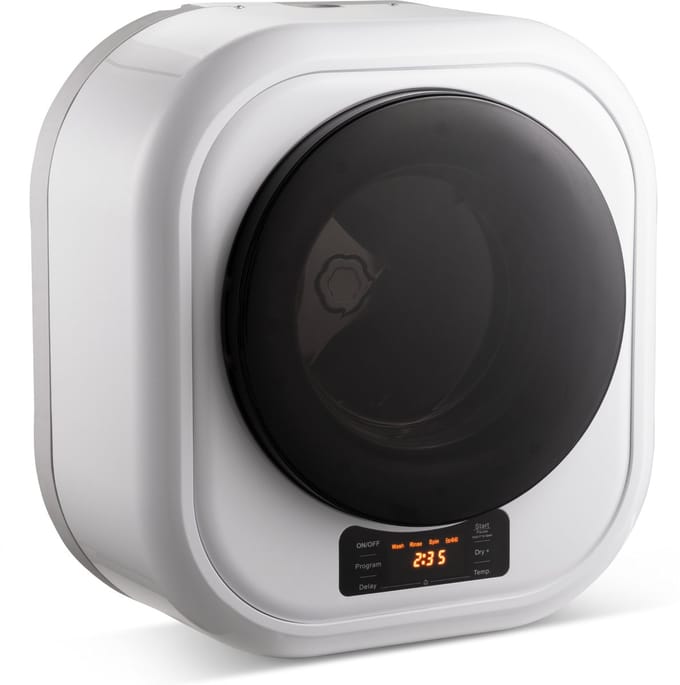 Evolar Mini Wasmachine met Droger - Wit