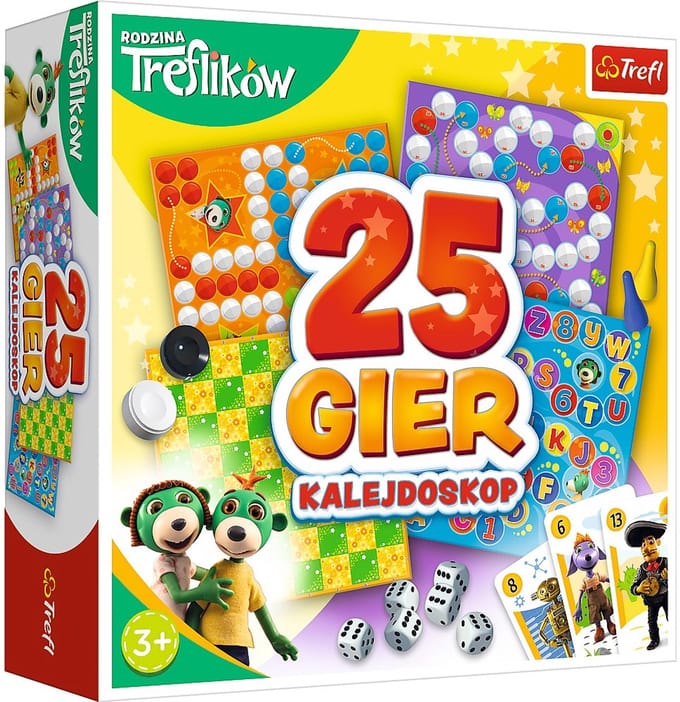 Kalejdoskop 25 gier Trefliki