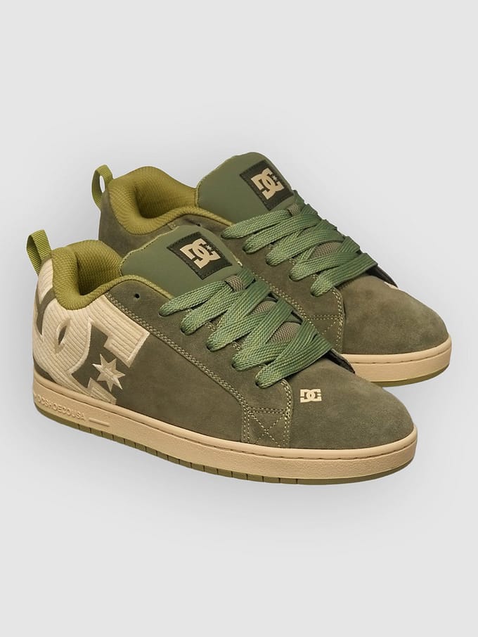 DC Court Graffik Skate Schoenen groen