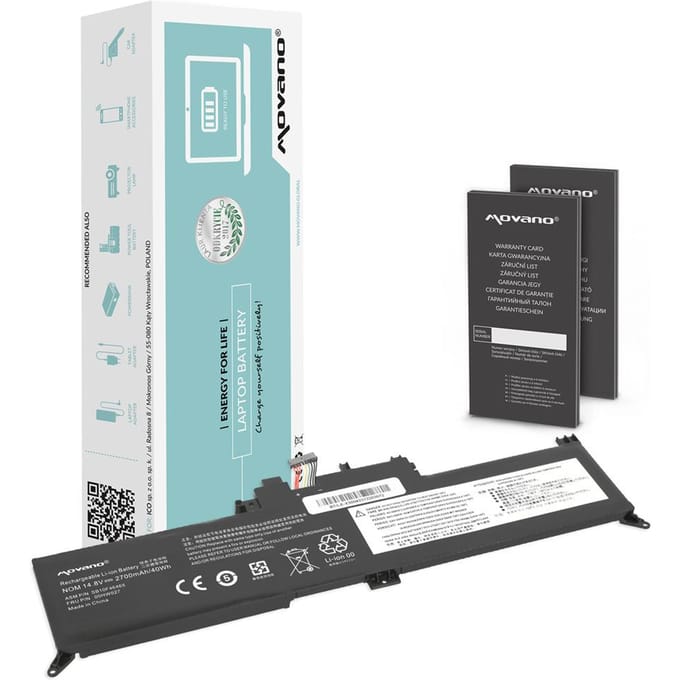 Lenovo ThinkPad Yoga Serie - Batterij - 00HW027 - 01AV434 - Compatibel