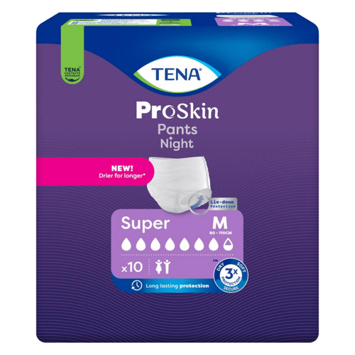Tena Proskin Pants Night Super Medium - 4 pakken van 10 stuks