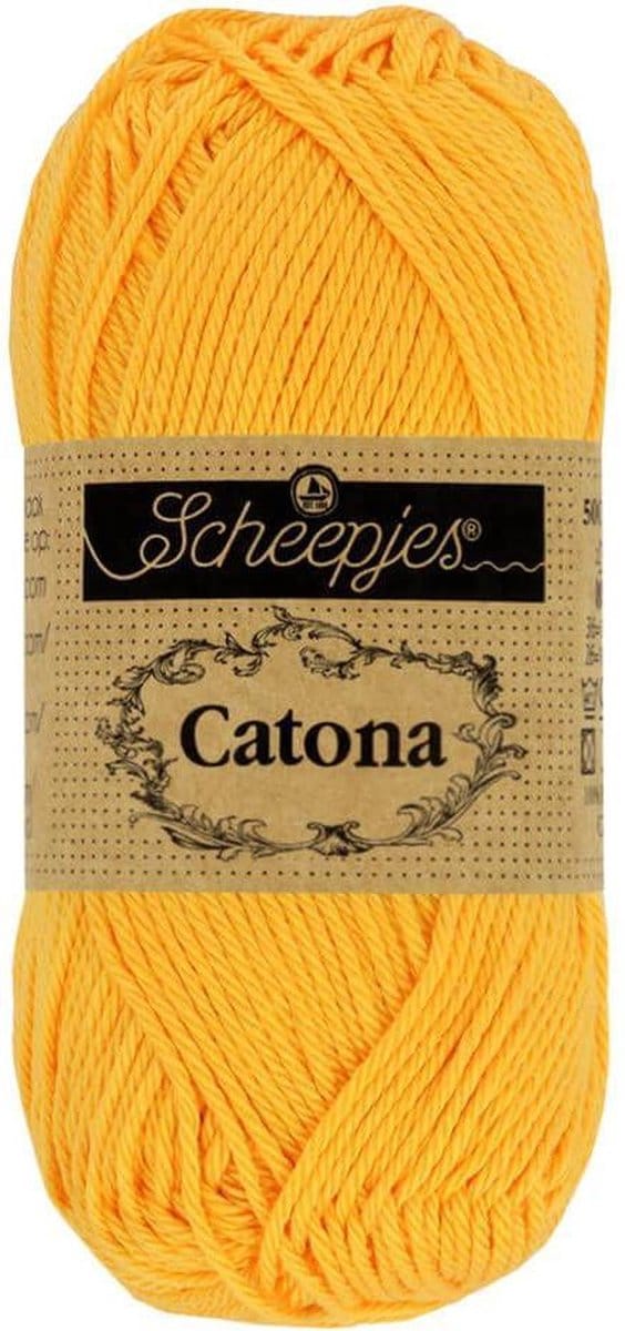 Scheepjes Catona 10gr - 208 Yellow Gold