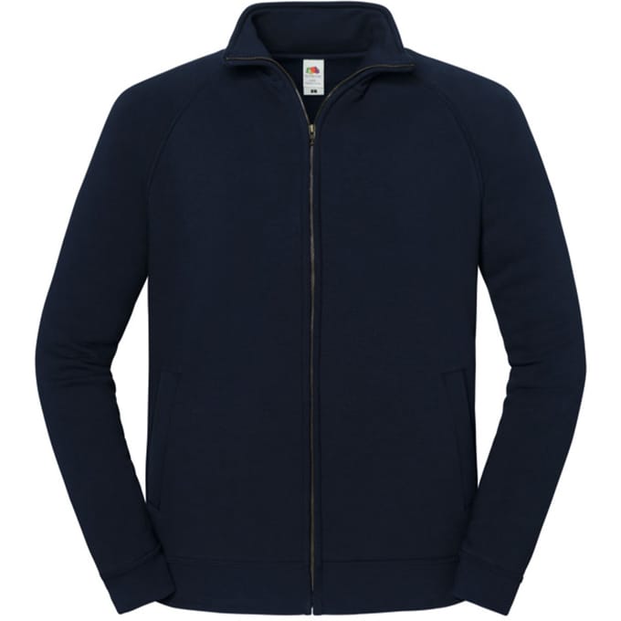 Fruit of the Loom Heren Iconic Premium Sweat Jacket (Deep Navy)
