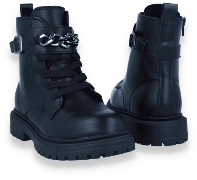 Sj Lifestyle Meisjes Bottine | Zwart | Maat: 33