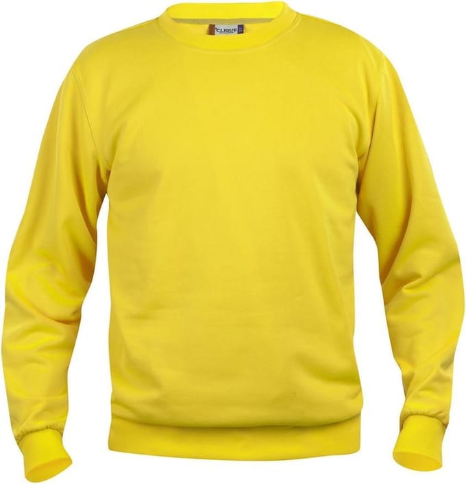 Basic roundneck lemon xs