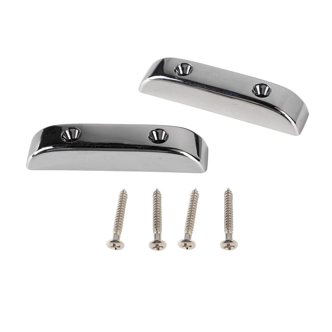 2 Stuks Bas Duimsteun Plastic Antislip Lichtgewicht Jazz Basgitaar Duim Vingersteun GM04 Zilver gray