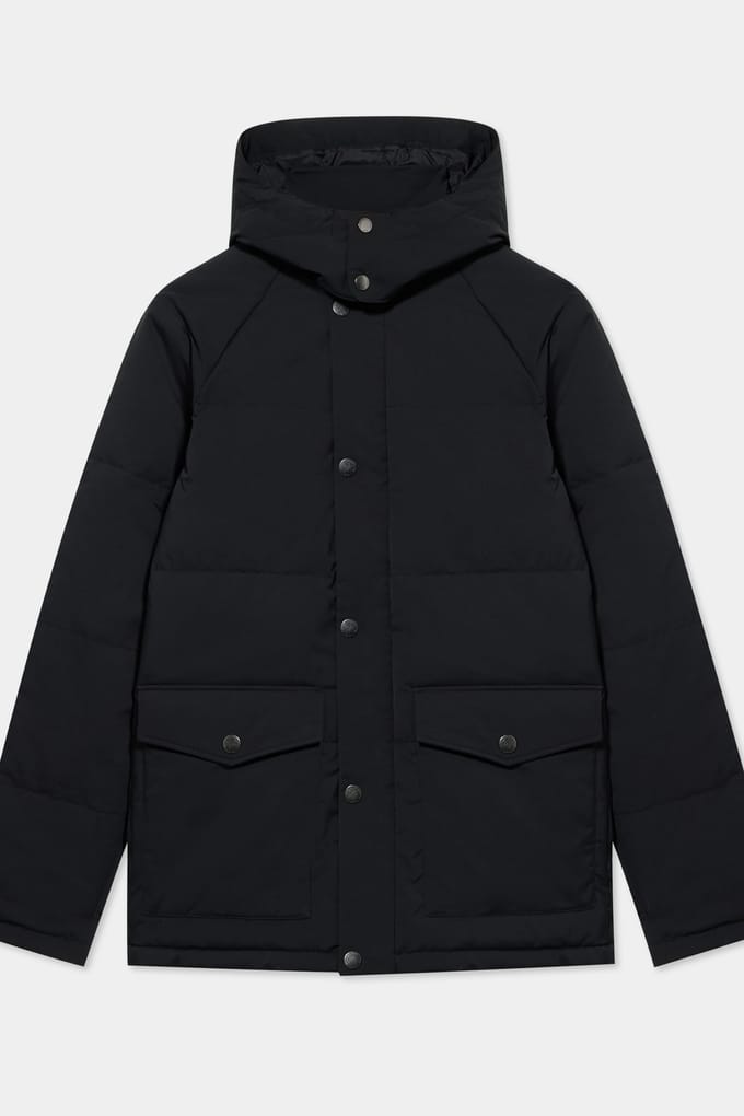Brooks Brothers Down Jacket Black Größe: M | Winterjacken Outlet | Herren | Schwarz