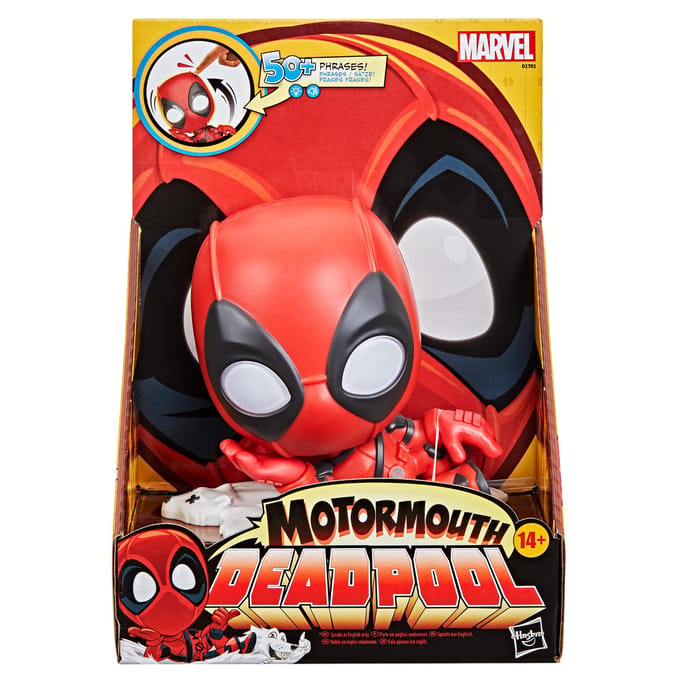 Hasbro Marvel Electronic Figure Motormouth Deadpool 13 cm Action toys