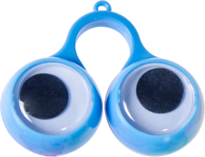 Lg-imports Speelgoedring Ogen Junior 5,5 X 4 Cm Blauw