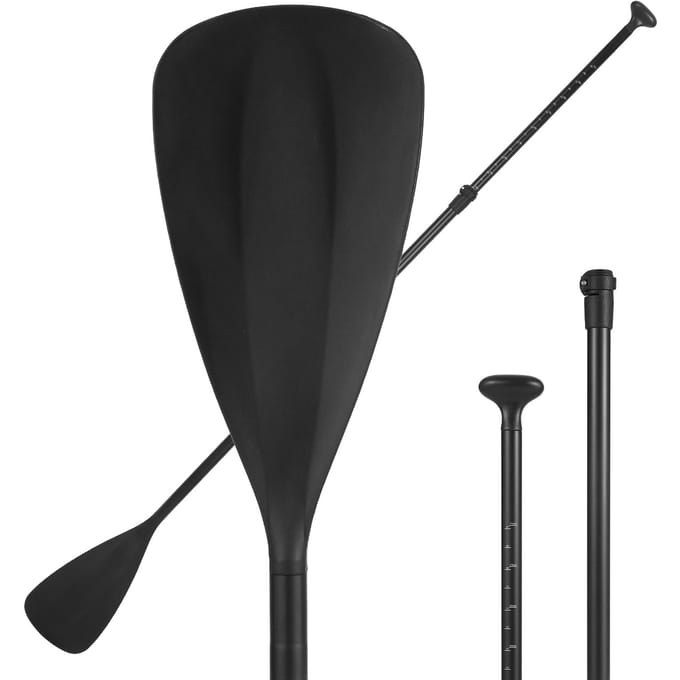 3-delige SUP-peddel Verstelbare Aluminium Stand Up Paddleboard Peddel