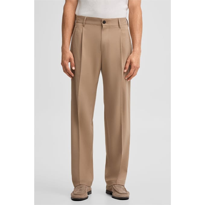loose fit pantalon met katoen model 'JAROD2'