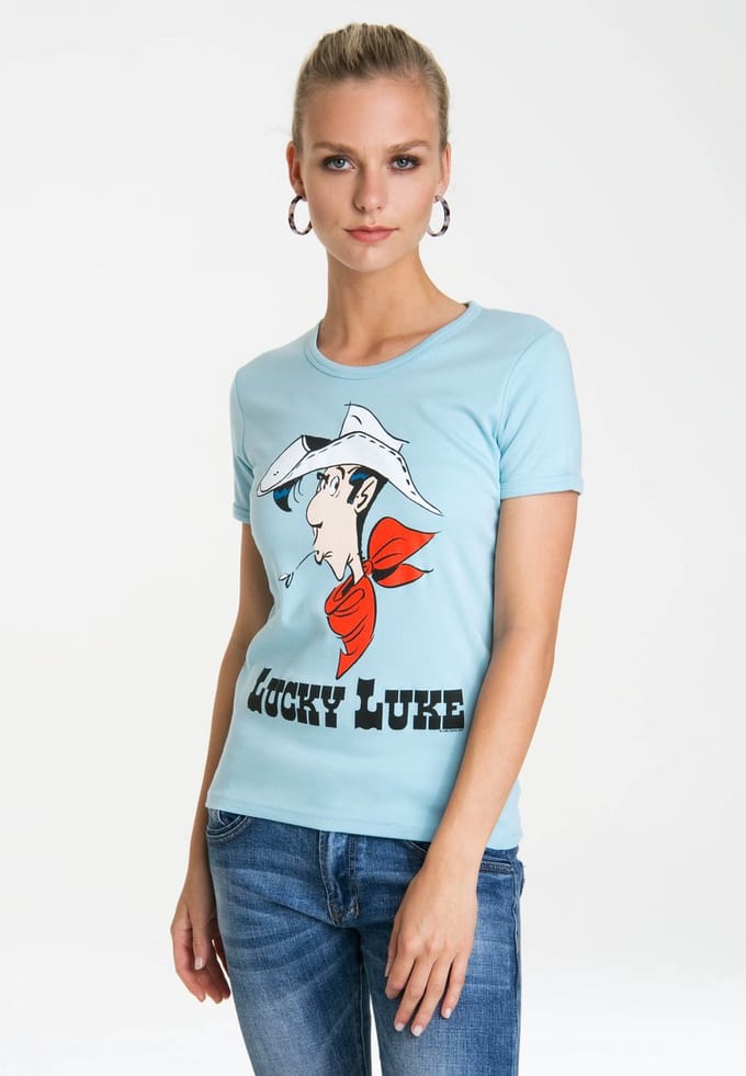 Logoshirt T-Shirt Lucky Luke Portrait