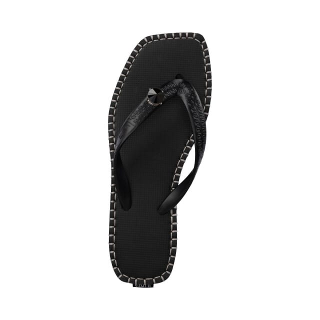 Uzurii | Teenslippers | Dames | Zwart | Maat 41/42