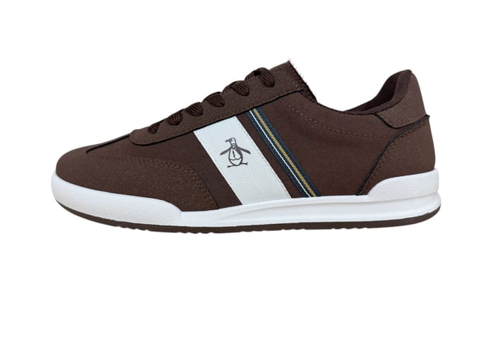 Penguin Gaz Heren Chocolade Sneakers
