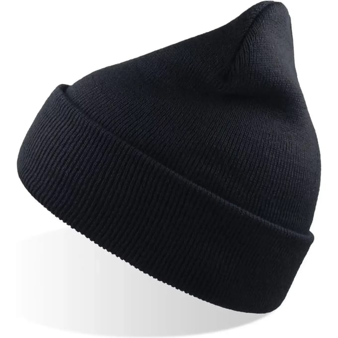 Atlantis Headwear - Wind Beanie Recycled - Navy - One Size