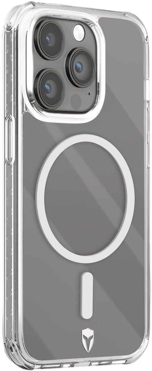 Force Case, Hoesje geschikt voor iPhone 15 Pro Max - Air Series Versterkt & MagSafe Compatibel, Transparant