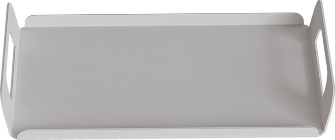 Gorillz Vigor Dienblad - Tray - Serveerblad - 32,5 x 21 x 4,5 - Metaal - Wit