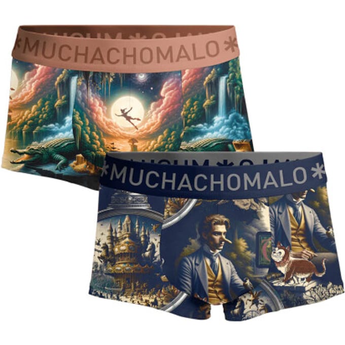 Muchachomalo Heren Boxershorts - 2-Pack - Mannen Onderbroeken