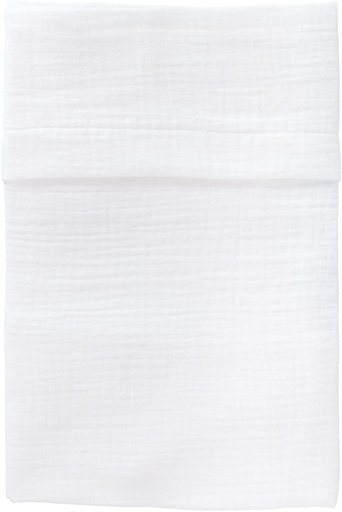 Cottonbaby wieglaken - Cottonsoft - wit - 75x90 cm