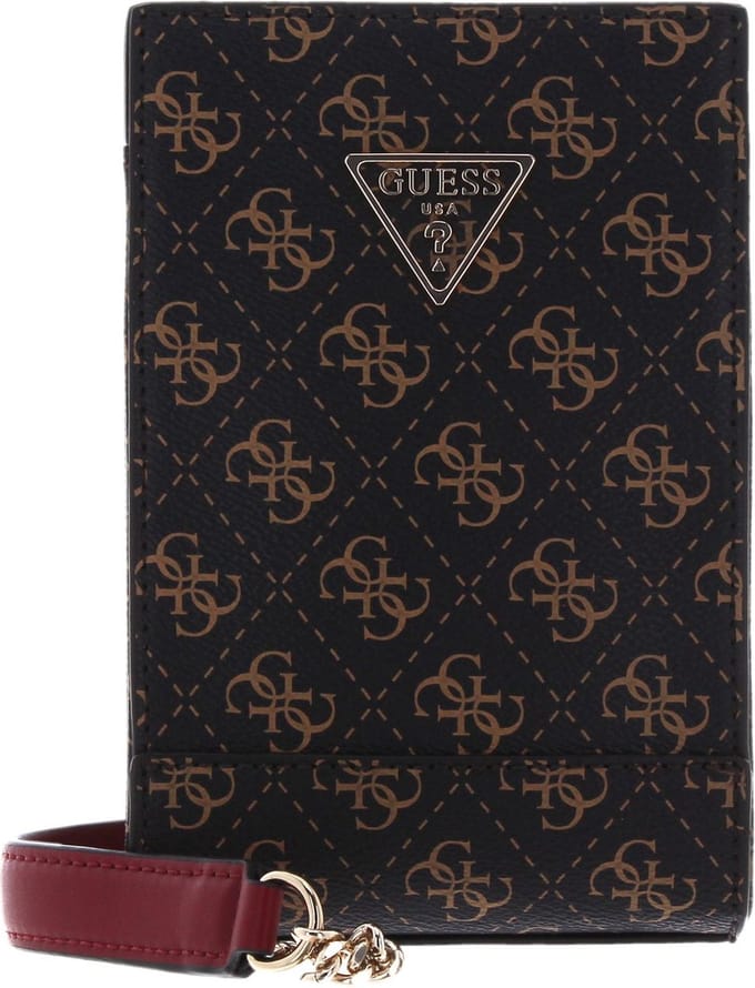 GUESS Schoudertas Noelle Mini Crossbody Bag Brown Bruine