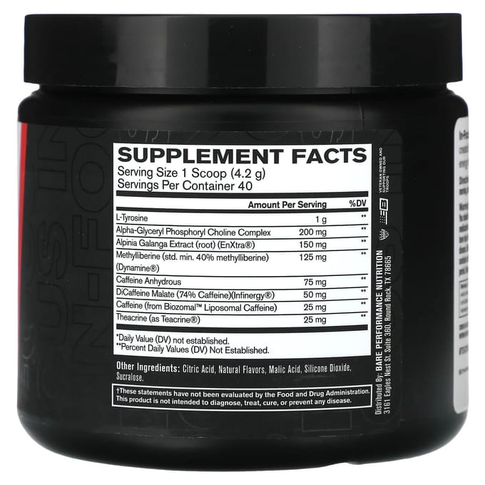BPN, In-Focus, Framboos Citroenade, 5,9 oz (168 g)
