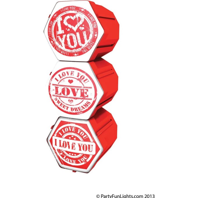 Light Party Flashing 12V PL "I Love You" - Lamp