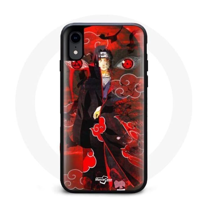 Coque pour Iphone XS Itachi Uchiwa Naruto Anime