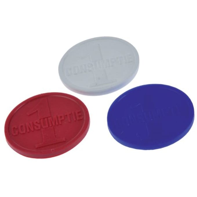 CONSUMPTIEMUNT COMBICRAFT ROOD - Emmer 750 stuks