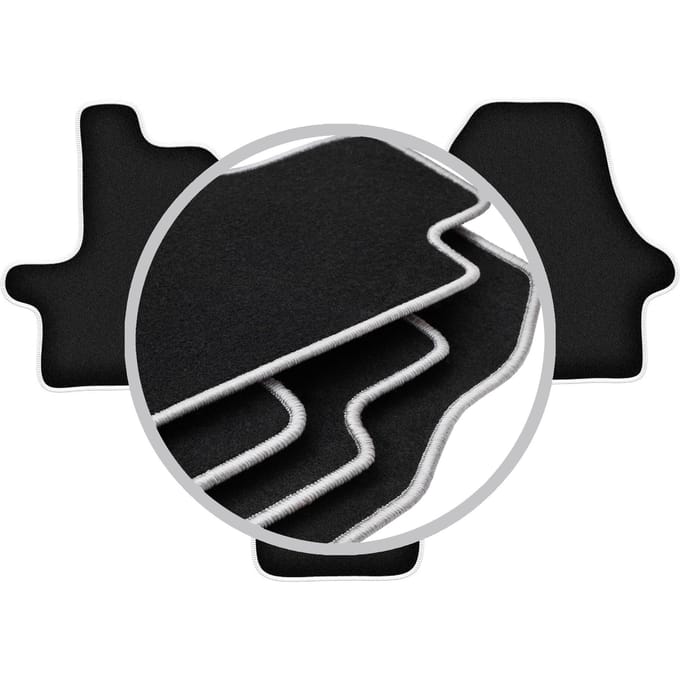 CARLUX-SILVER automatten voor: Citroen Jumper II bestelbus (2006-2014)