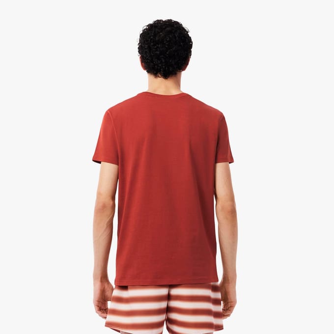 Lacoste Heren Pima Katoen T-Shirt (Rood)