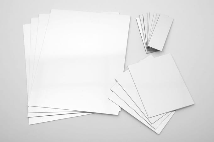 TickiT educatief speelgoed dubbelzijdige spiegel 300x200mm multicolor.
