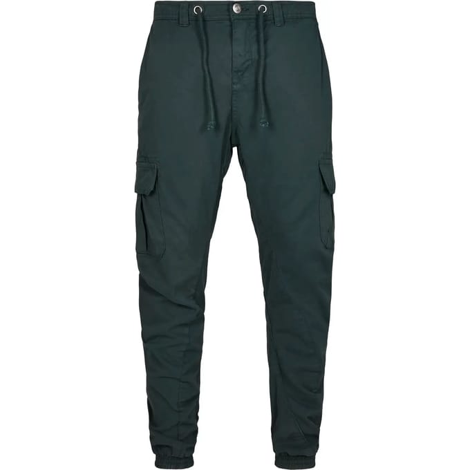 Urban Classics - Jogging Cargobroek - S - Groen