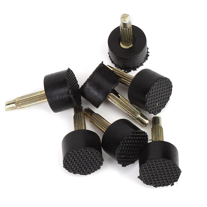 84 stuks vervangende tips voor hoge hakken, antislip reparatiehakdoppen en beschermers gray