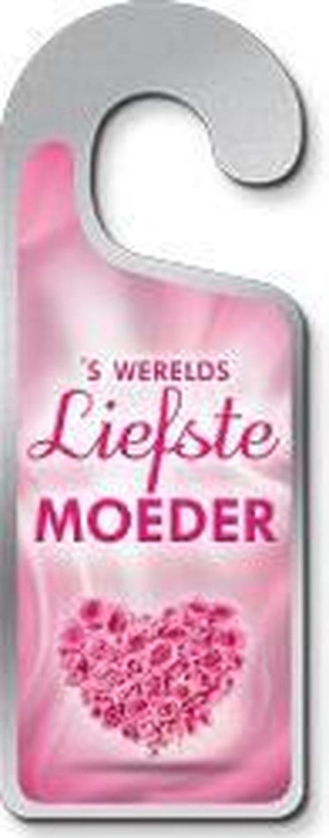 's Werelds Liefste Moeder Deurhanger Metaal
